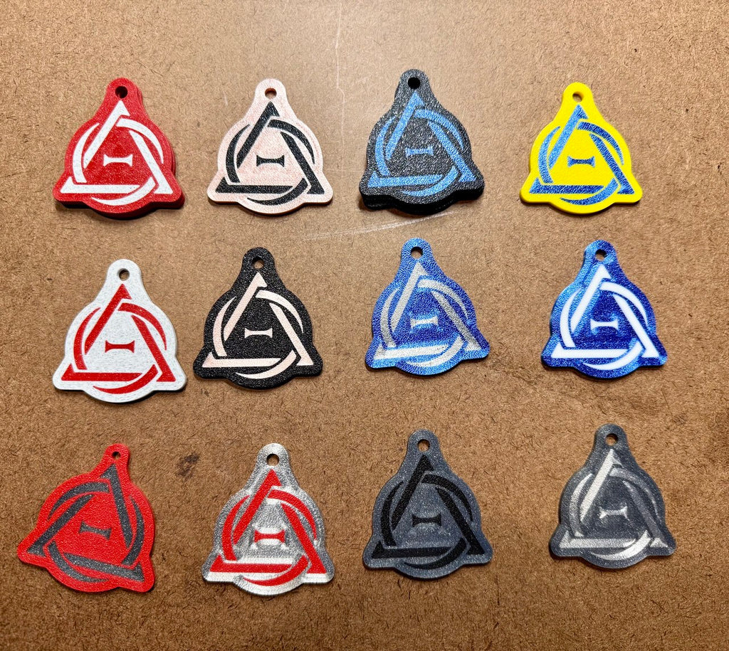 Pre-made Limited Stock Custom Therian Collar Tag with NFC