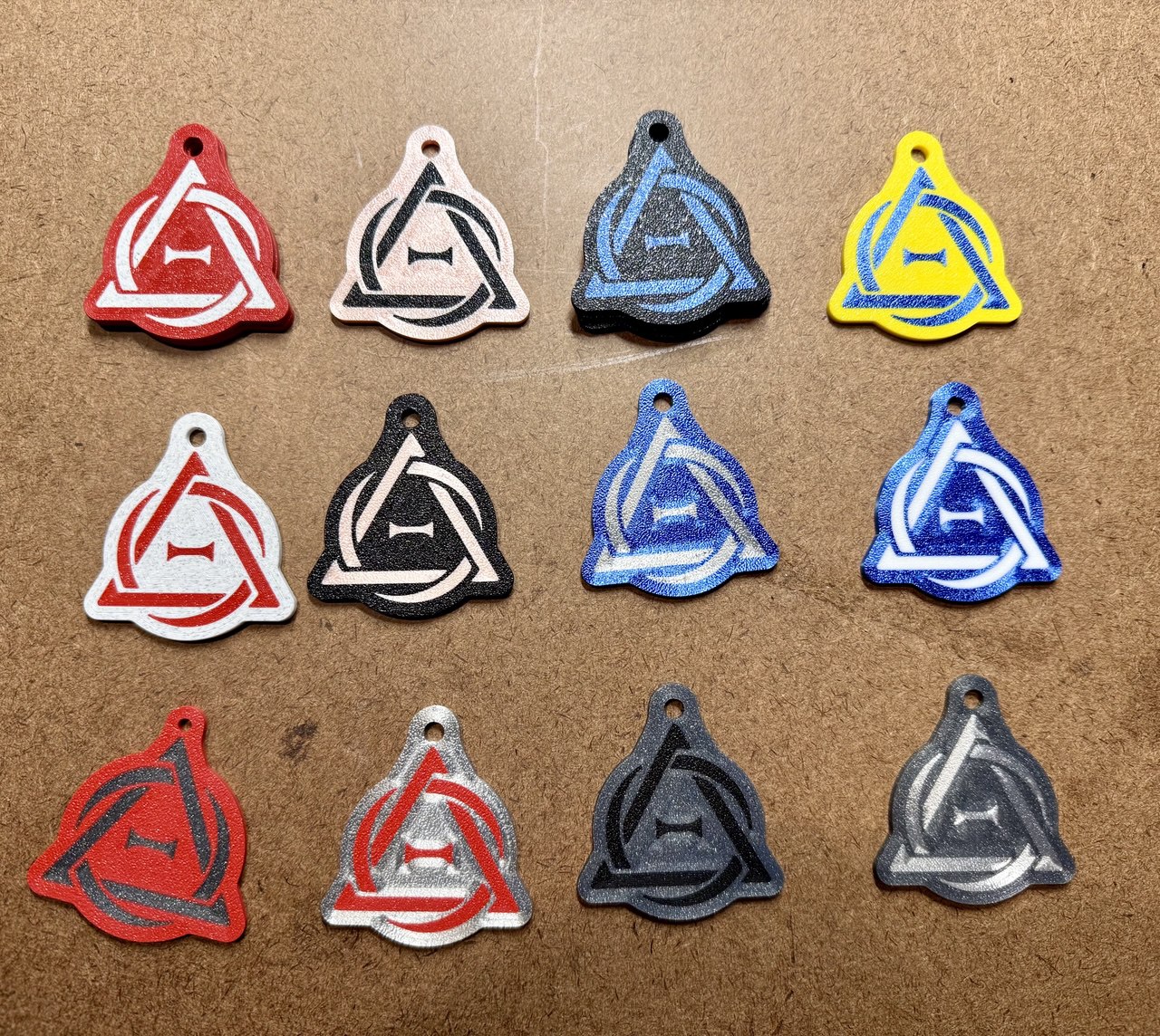 Pre-made Limited Stock Custom Therian Collar Tag with NFC