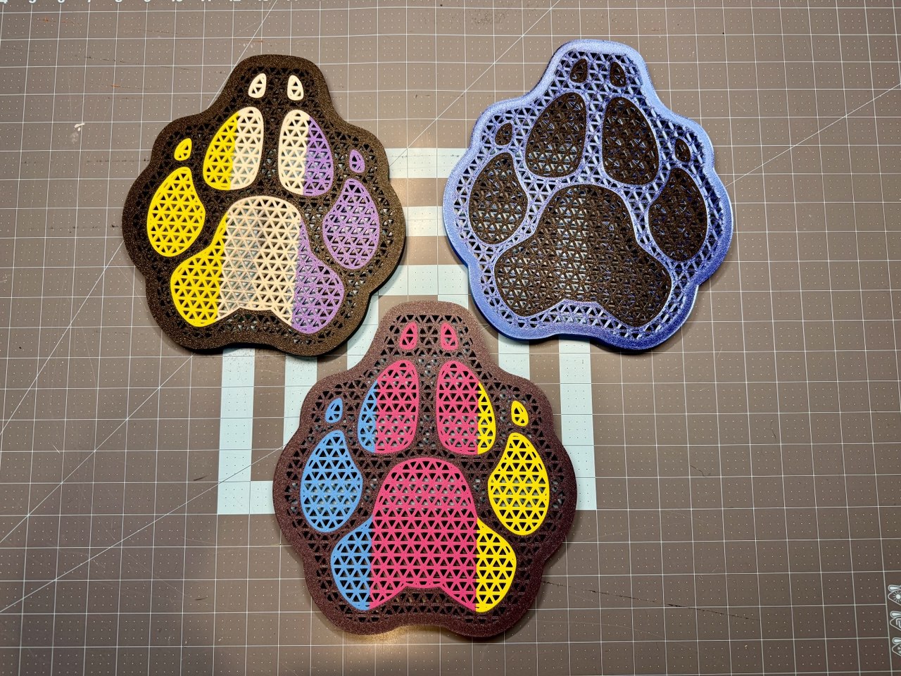 Pre-made Limited Stock Paw Pin Board