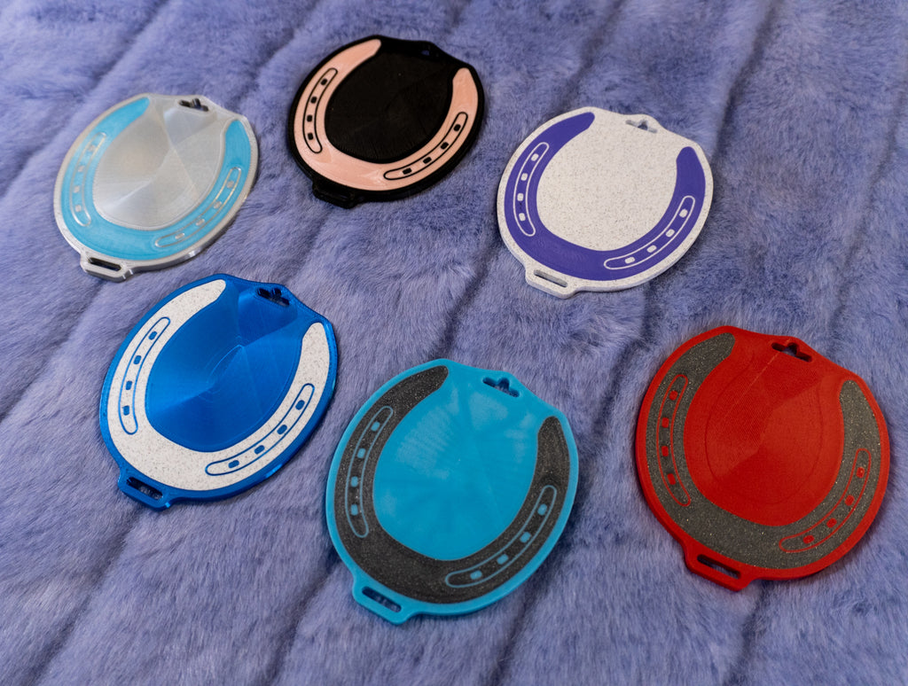 Custom Horseshoe Lanyard/Clip Tag with NFC