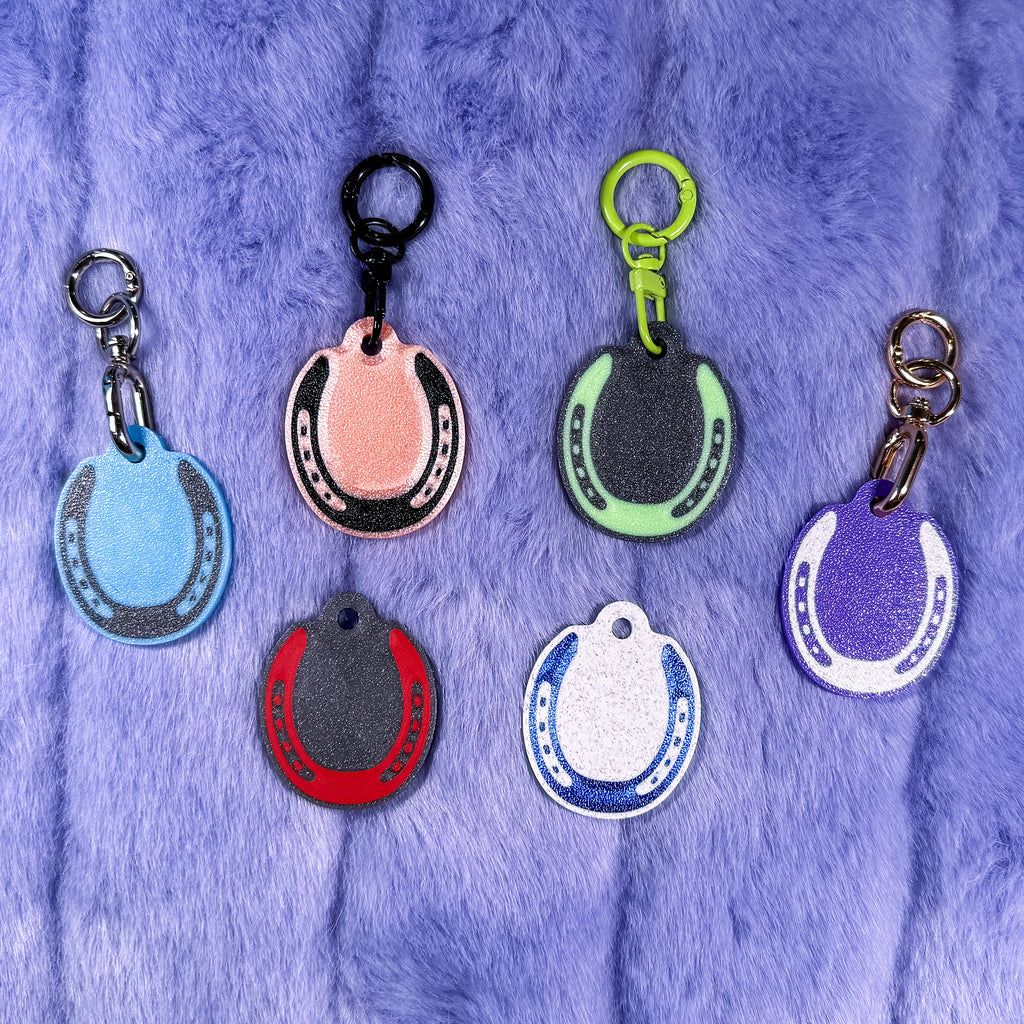 Custom Horseshoe Tag with NFC