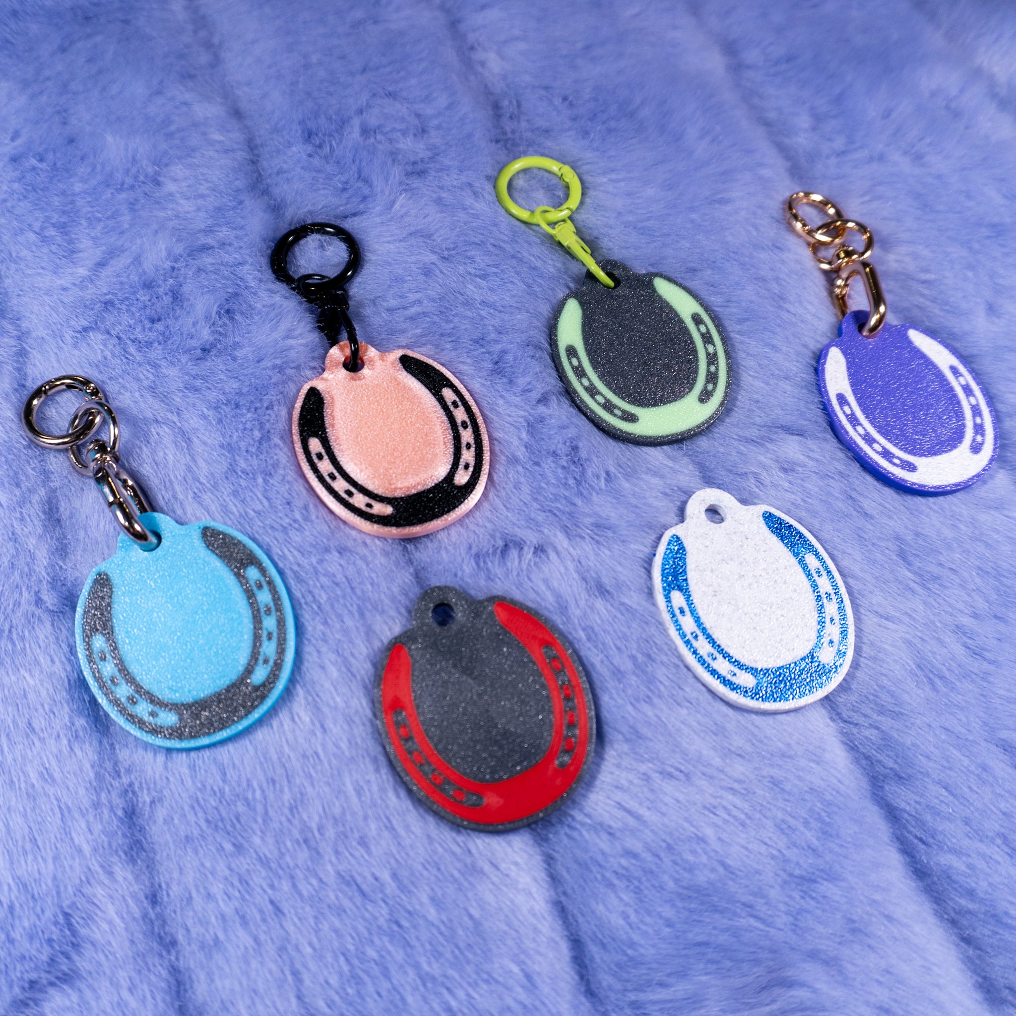 Custom Horseshoe Tag with NFC