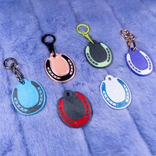 Custom Horseshoe Tag with NFC