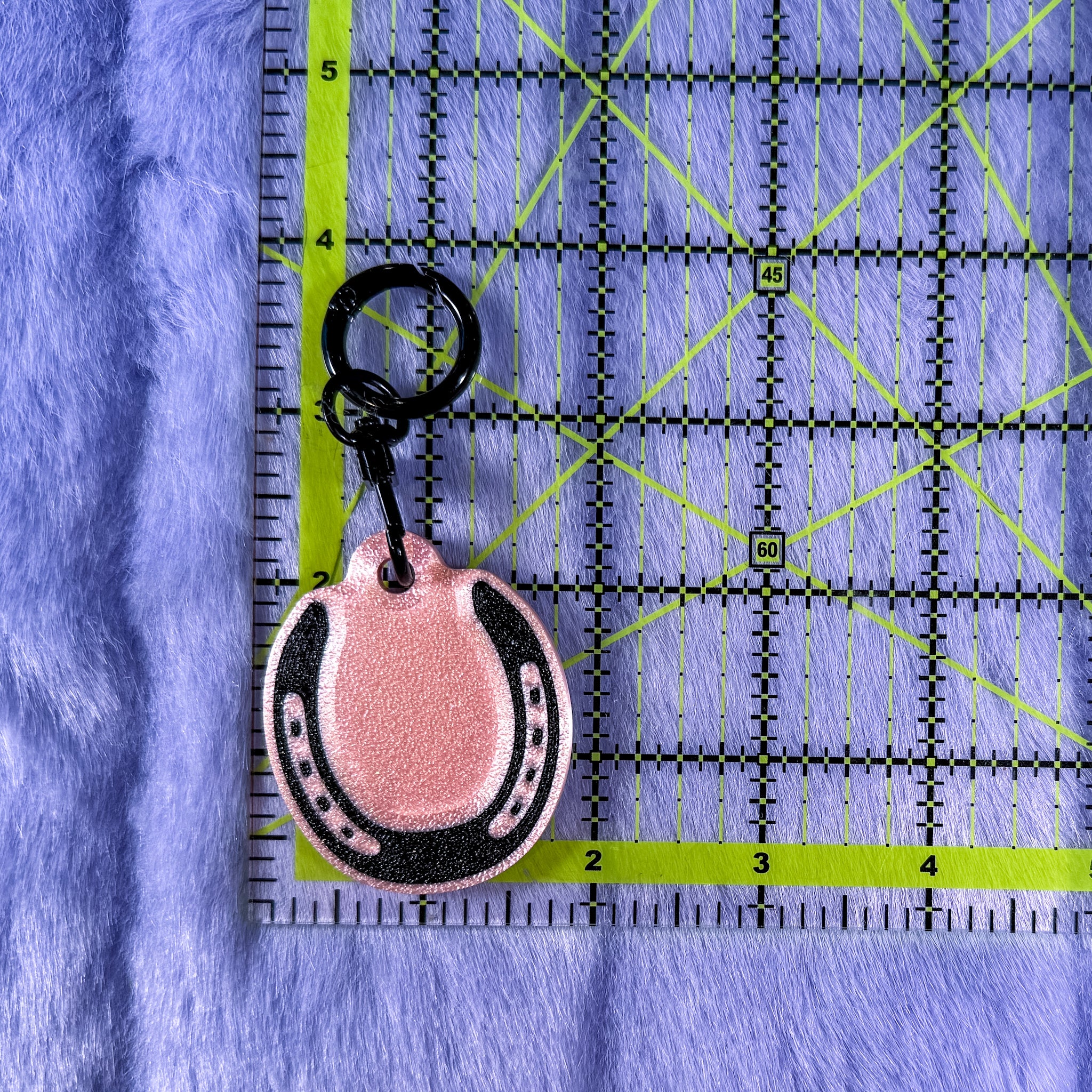 Custom Horseshoe Tag with NFC