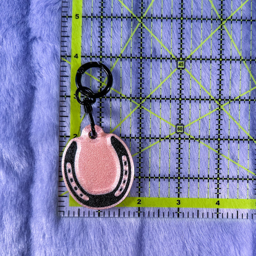 Custom Horseshoe Tag with NFC