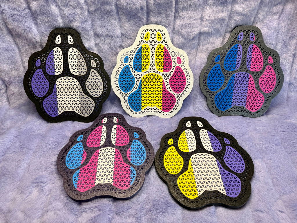 PRIDE Paw Pin Board