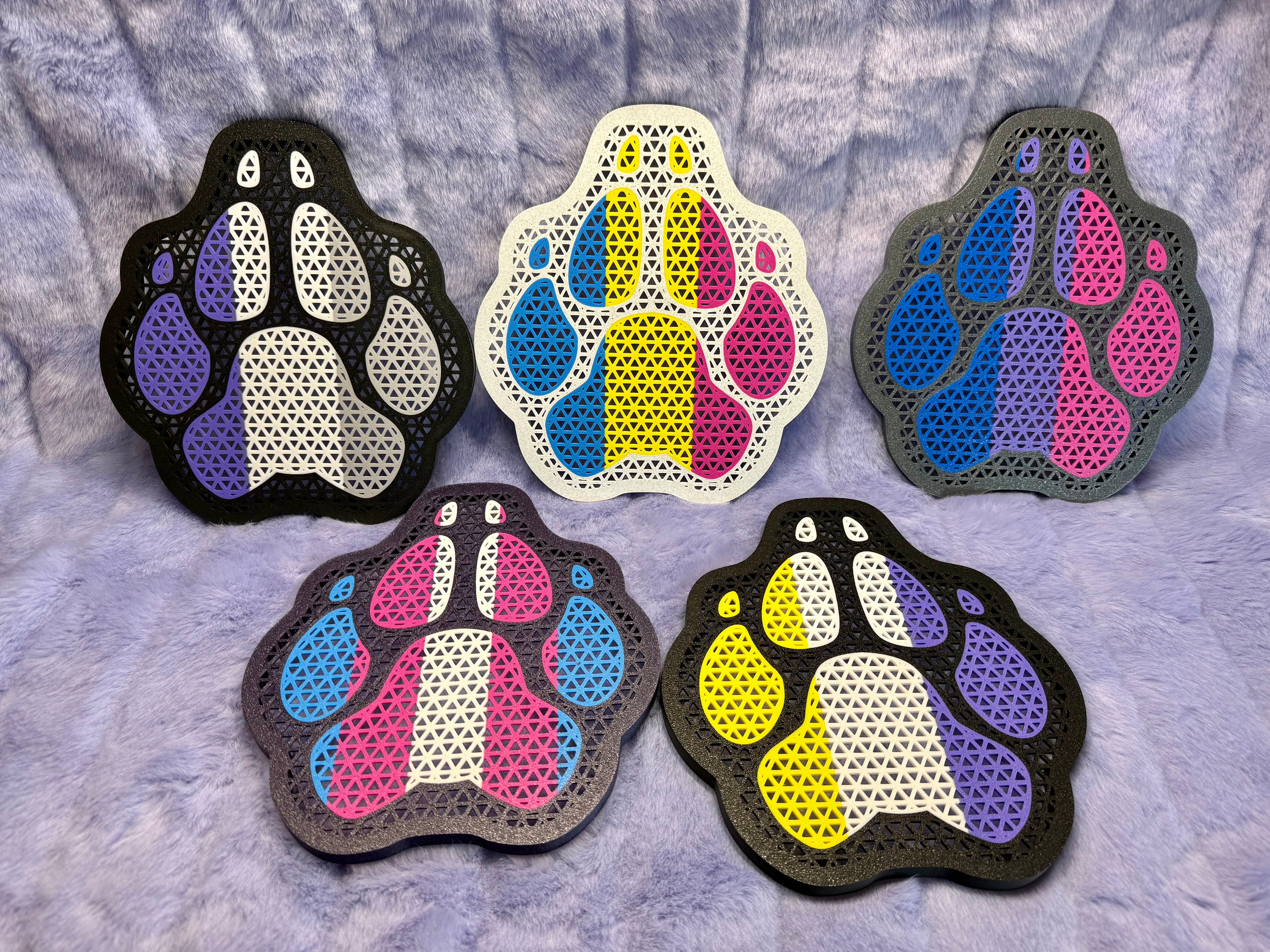 PRIDE Paw Pin Board