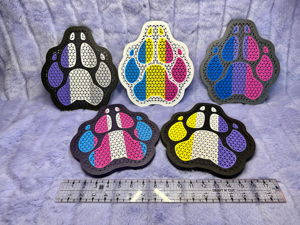 PRIDE Paw Pin Board