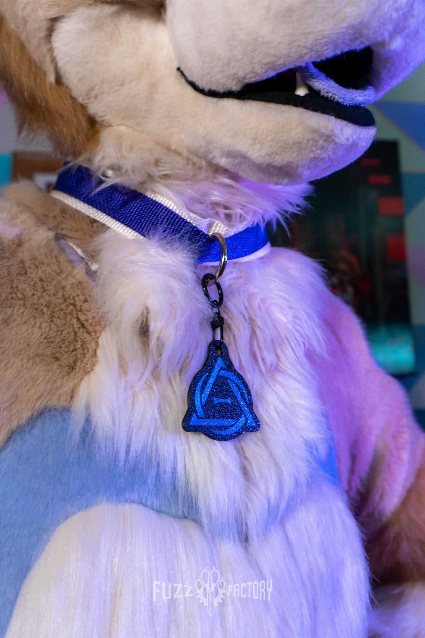 Therian Collar Tag with NFC
