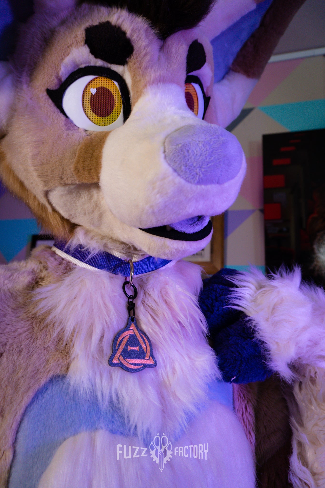 Therian Collar Tag with NFC