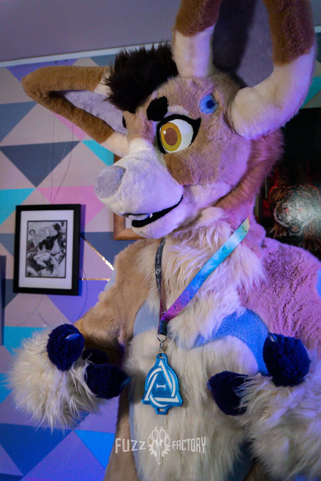 Therian Lanyard/Clip Tag with NFC