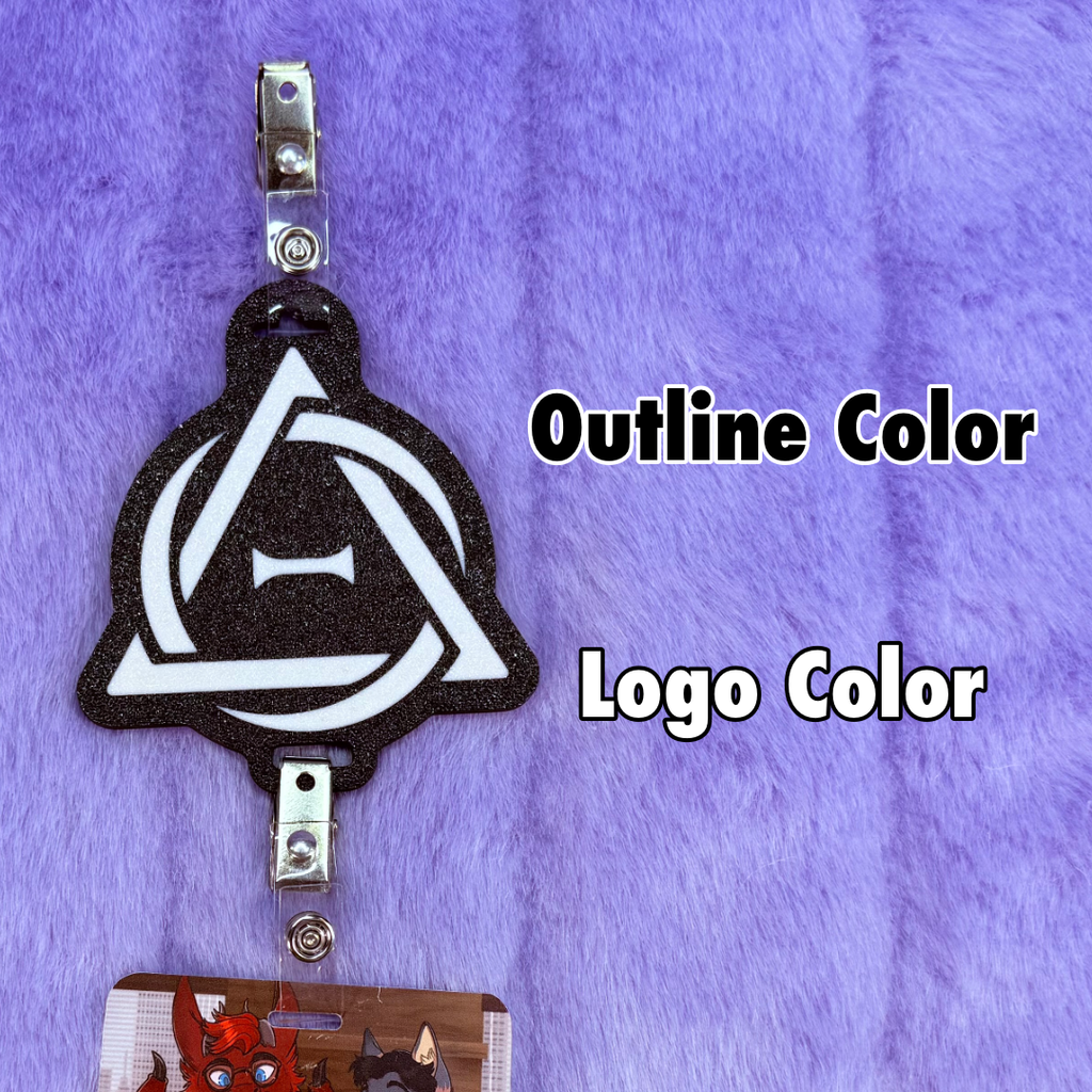 Pre-made Limited Stock Custom Therian Lanyard/Clip Tag with NFC