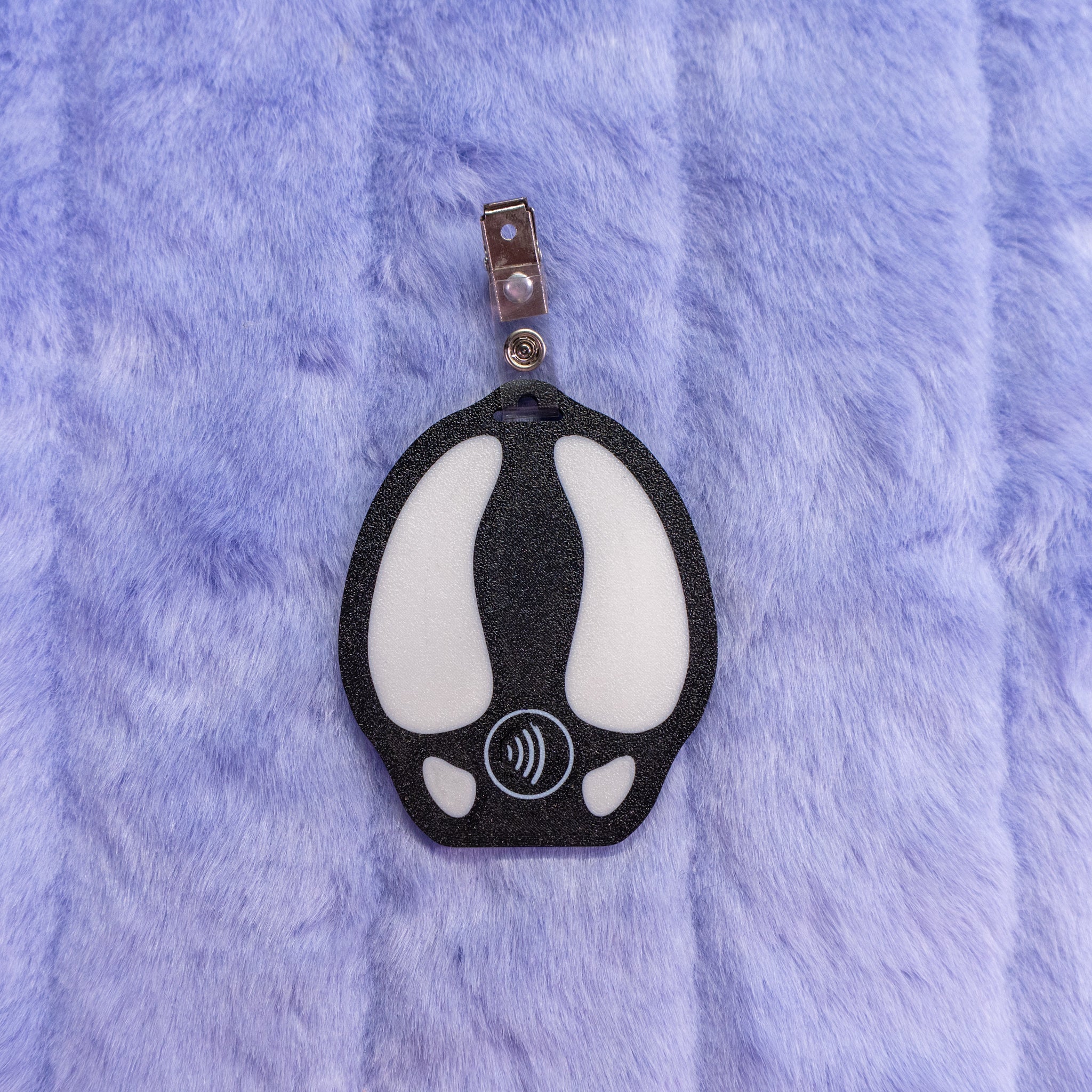 Custom Deer Print Lanyard/Clip Tag with NFC